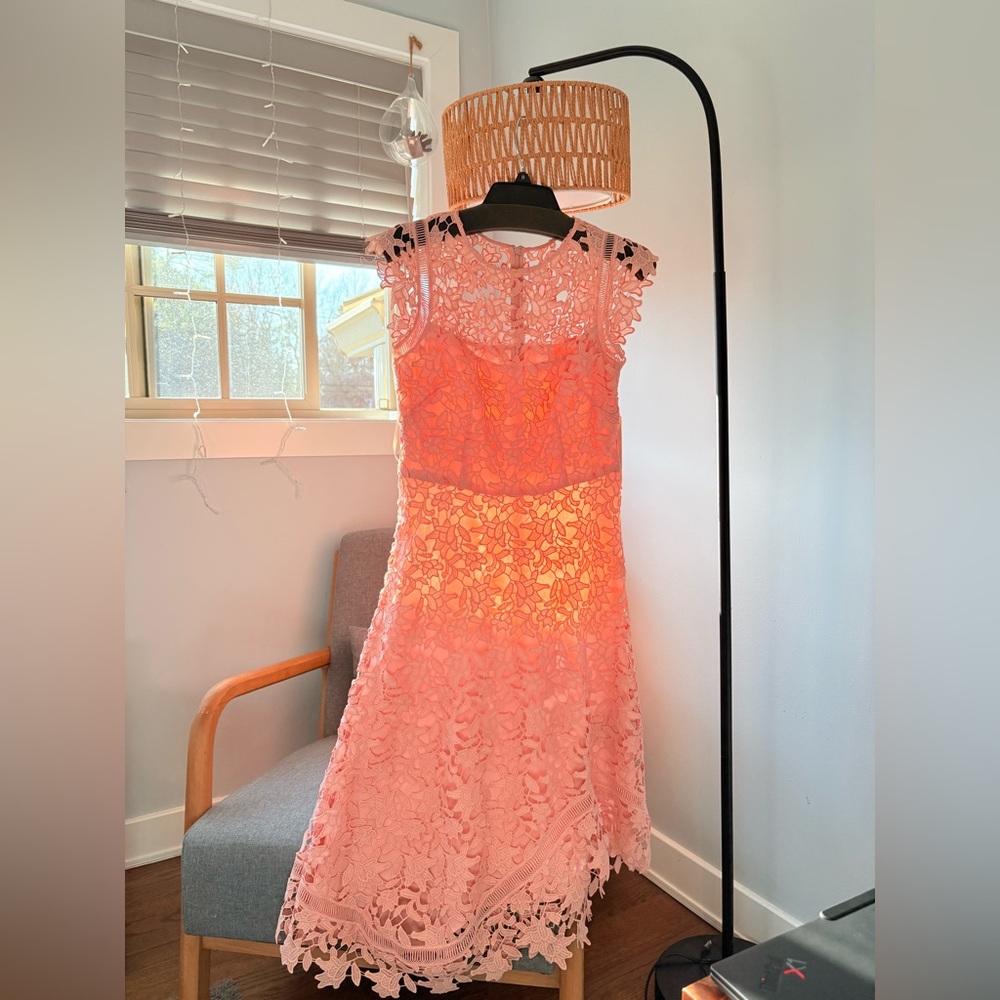 Pink Lace Dress